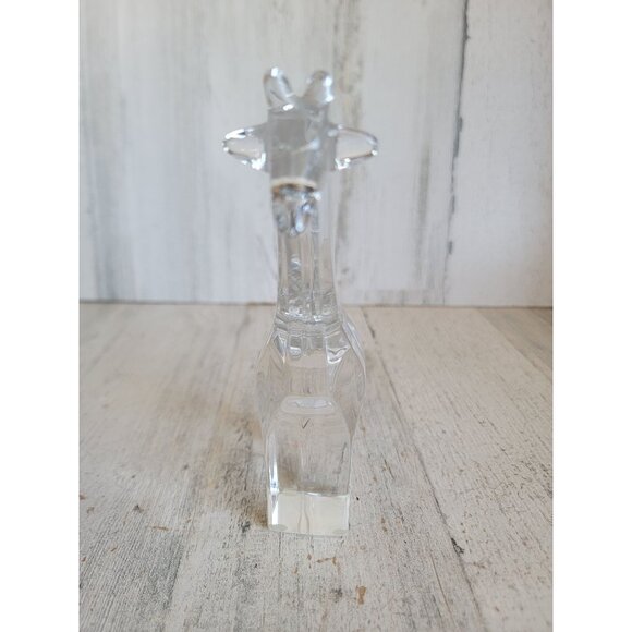 Orrefors Sweden giraffe Crystal figure vintage collectible unique glass - Picture 7 of 7